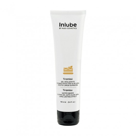 Водный лубрикант Nuei Inlube с алоэ вера и ароматом тирамису - 100 мл. - Nuei cosmetics - купить с доставкой в Тюмени