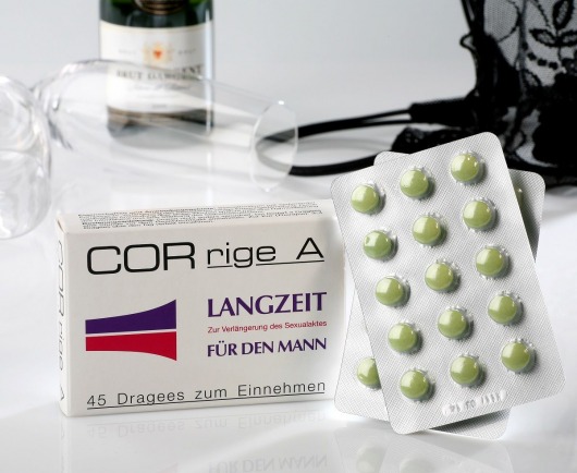 Средство для пролонгации близости CORrige A - 45 драже (509 мг.) - Milan Arzneimittel GmbH - купить с доставкой в Тюмени