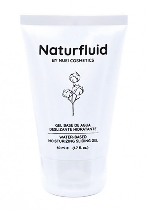 Экстраскользкий лубрикант на водной основе Nuei Naturfluid - 50 мл. - Nuei cosmetics - купить с доставкой в Тюмени