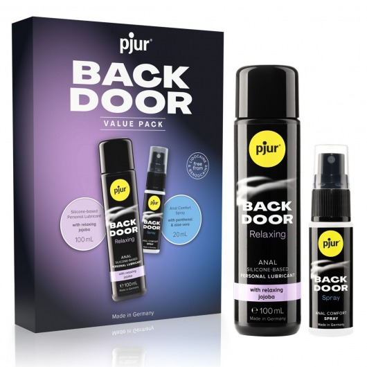 Набор для анального секса pjur Back Door Value Pack - Pjur - купить с доставкой в Тюмени