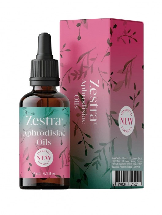 Возбуждающее масло Zestra Aphrodisiac Oils - 15 мл. - Zestra - купить с доставкой в Тюмени