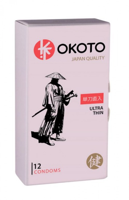 Тонкие презервативы OKOTO Ultra Thin - 12 шт. - Sitabella - купить с доставкой в Тюмени