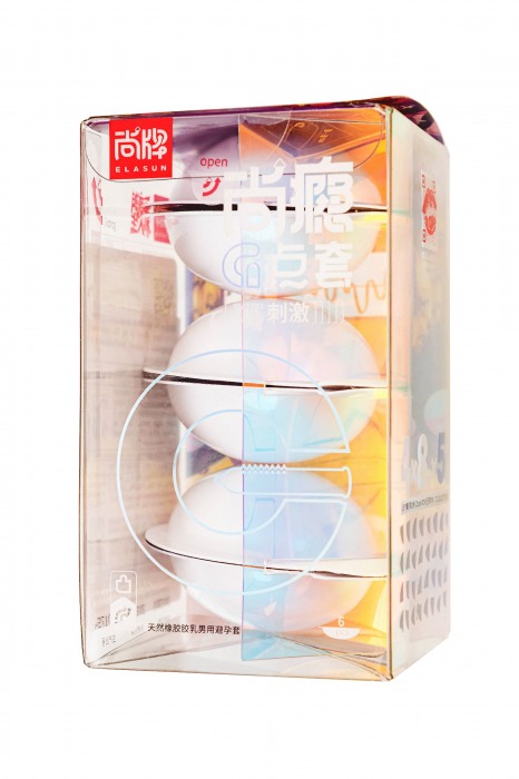 Особо тонкие презервативы Elasun G-spot bag X5 - 6 шт. - Elasun - купить с доставкой в Тюмени