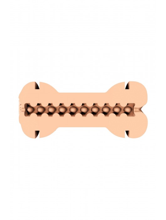 Двусторонний мастурбатор в колбе Double Joy - MALESATION - в Тюмени купить с доставкой