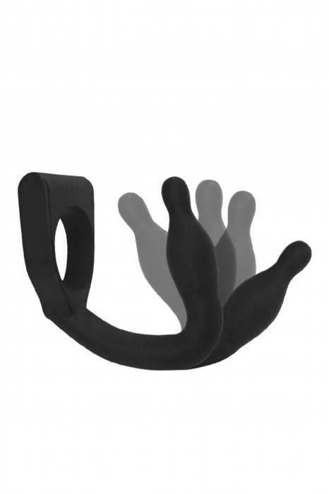 Эрекционное кольцо с вибровтулкой Discovery - MALESATION - в Тюмени купить с доставкой