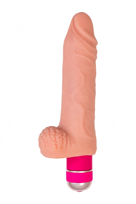 Телесная удлиняющая фаллическая насадка - 16 см. - ToyFa - в Тюмени купить с доставкой