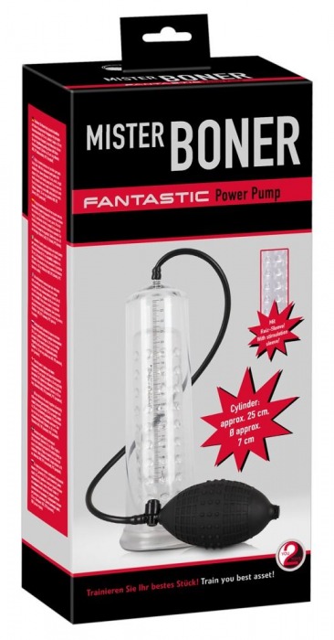 Помпа для пениса Mister Boner Fantastic - 22 см. - Orion - в Тюмени купить с доставкой