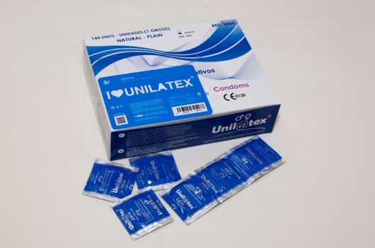 Классические презервативы Unilatex Natural Plain - 144 шт. - Unilatex - купить с доставкой в Тюмени