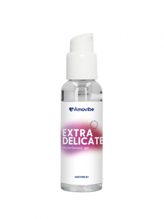 Гель на водной основе Amovibe Extra Delicate - 50 мл. - Amovibe - купить с доставкой в Тюмени