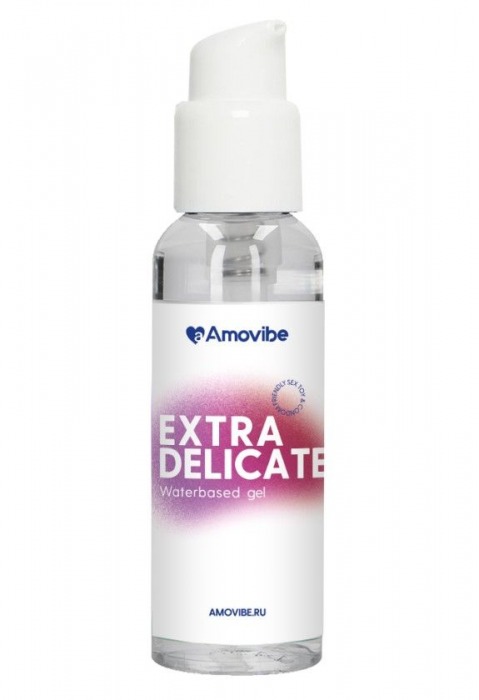 Гель на водной основе Amovibe Extra Delicate - 100 мл. - Amovibe - купить с доставкой в Тюмени