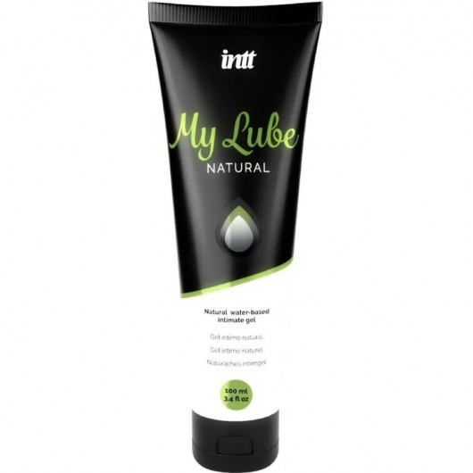 Увлажняющий гель-лубрикант на водной основе  для тела My Lube Natural - 100 мл. - INTT - купить с доставкой в Тюмени