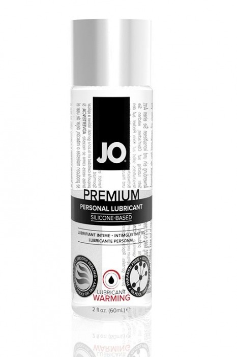 Возбуждающий лубрикант на силиконовой основе JO Personal Premium Lubricant  Warming - 60 мл. - System JO - купить с доставкой в Тюмени
