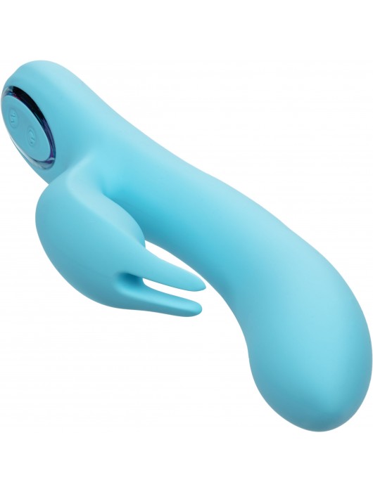Голубой вибратор-кролик Bunny G - 22,7 см. - California Exotic Novelties