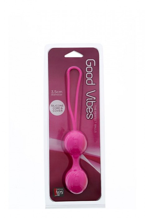 Розовые вагинальные шарики GOOD VIBES THE PERFECT BALLS PINK - Dream Toys