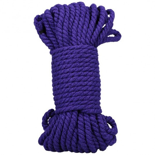 Фиолетовая верёвка для связывания и фиксации Bind Tie - 15,24 м. - Doc Johnson - купить с доставкой в Тюмени