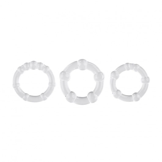 Набор из 3 эрекционных колец Erection Rings Set - Selopa - в Тюмени купить с доставкой