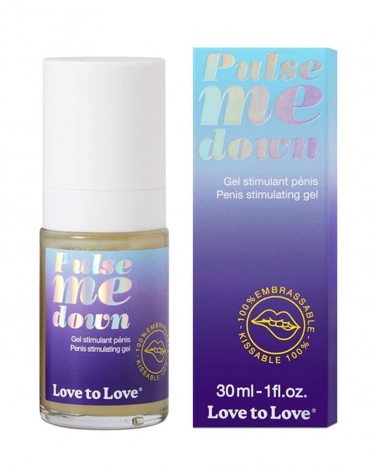 Стимулирующий гель для пениса Pulse Me Down - 30 мл. - Love to Love - купить с доставкой в Тюмени