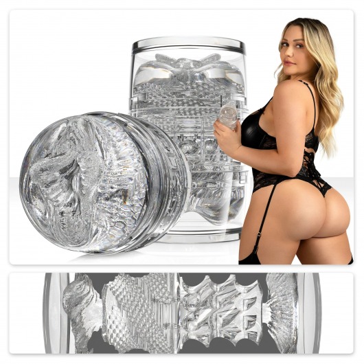 Прозрачный двусторонний мастурбатор Fleshlight Quickshot Mia Malkova - Fleshlight - в Тюмени купить с доставкой