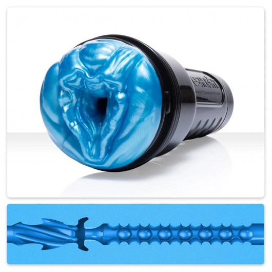 Мастурбатор-вагина Fleshlight Freaks Alien Blue Metallic - Fleshlight - в Тюмени купить с доставкой