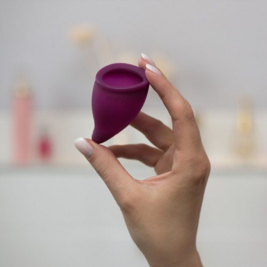 Менструальная чаша Fun Cup Size B - Fun Factory - купить с доставкой в Тюмени