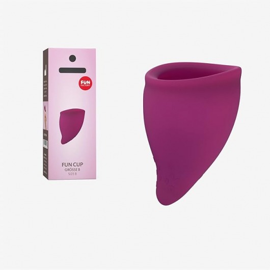 Менструальная чаша Fun Cup Size B - Fun Factory - купить с доставкой в Тюмени