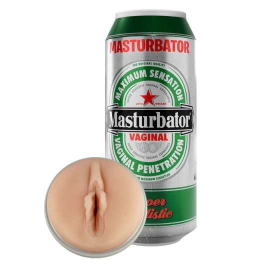 Мастурбатор-вагина Heineken Vagina II - Adrien Lastic - в Тюмени купить с доставкой