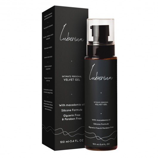 Интимный гель на силиконовой основе с маслом макадамии Luberium Velvel Gel - 100 мл. - Luberium - купить с доставкой в Тюмени