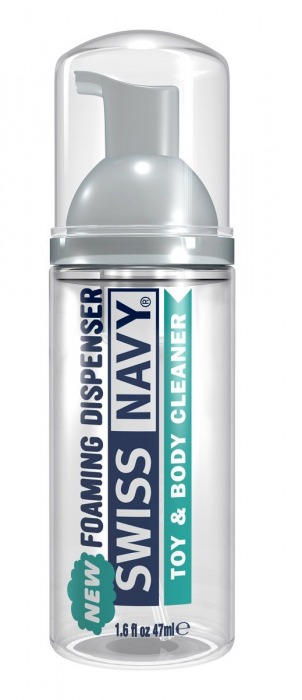 Очищающая пенка для игрушек и тела Toy   Body Cleaner Foamer - 47 мл. - Swiss navy - купить с доставкой в Тюмени