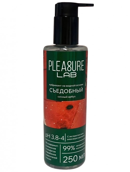 Лубрикант на водной основе Pleasure Lab с ароматом арбуза - 250 мл. - Pleasure Lab - купить с доставкой в Тюмени