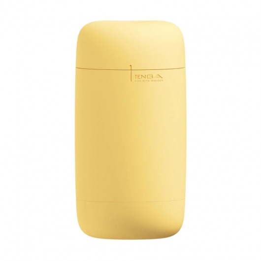 Желтый мастурбатор Tenga Puffy - Tenga - в Тюмени купить с доставкой