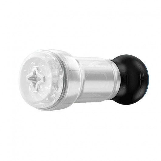Набор PowerBlow   Feel Pocket Stroker Crystal: мастурбатор и интерактивная насадка - Kiiroo - в Тюмени купить с доставкой