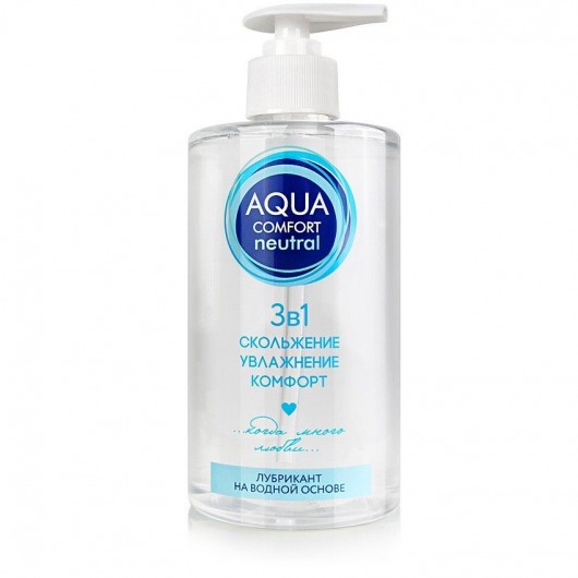 Лубрикант на водной основе Aqua Comfort Neutral - 440 гр. - Биоритм - купить с доставкой в Тюмени
