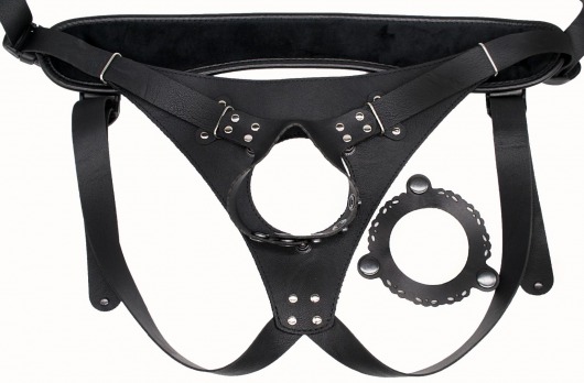 Пояс Hard Brutal для больших насадок - LOVETOY (А-Полимер) - купить с доставкой в Тюмени