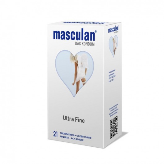 Особо тонкие презервативы Masculan Ultra Fine - 21 шт. - Masculan - купить с доставкой в Тюмени