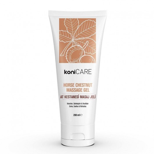 Расслабляющий массажный гель Konicare Horse Chestnut Massage Gel - 200 мл. - KoniCARE - купить с доставкой в Тюмени
