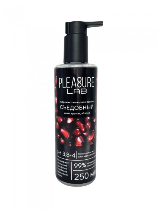 Лубрикант на водной основе Pleasure Lab с ароматом киви, граната и яблока - 250 мл. - Pleasure Lab - купить с доставкой в Тюмени