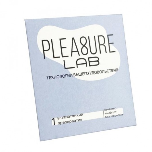 Ультратонкий презерватив Pleasure Lab - 1 шт. - Pleasure Lab - купить с доставкой в Тюмени