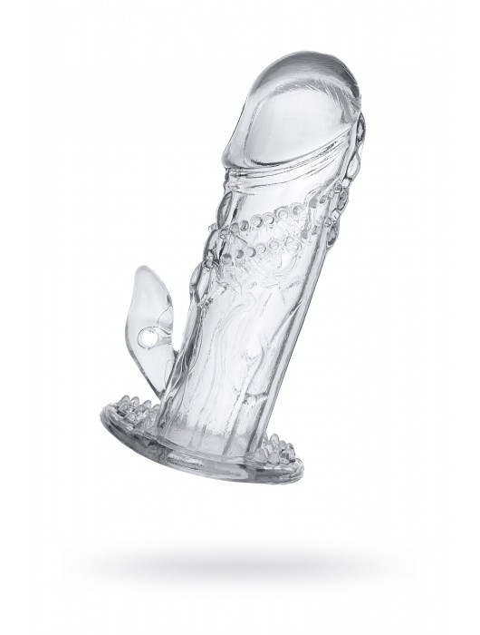 Прозрачная насадка на пенис Uco - 13 см. - A-toys - в Тюмени купить с доставкой