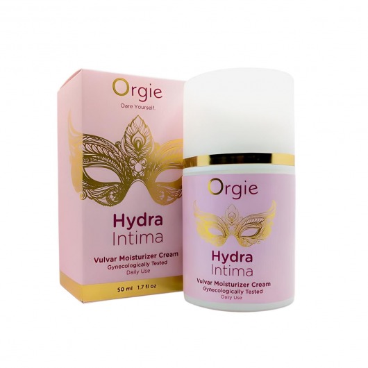 Ежедневный увлажняющий интимный крем Orgie Hydra Intima - 50 мл. - ORGIE - купить с доставкой в Тюмени Ежедневный увлажняющий интимный крем Orgie Hydra Intima - 50 мл. - ORGIE - купить с доставкой в Тюмени