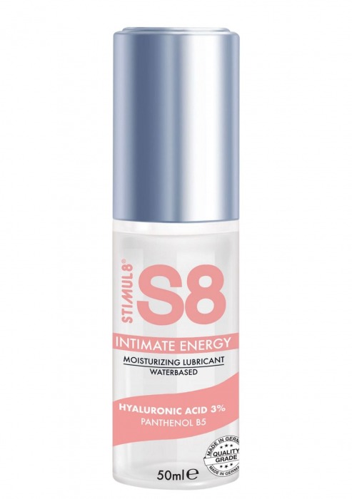 Лубрикант на водной основе с гиалуроновой кислотой S8 Intimate Energy - 50 мл. - Stimul8 - купить с доставкой в Тюмени