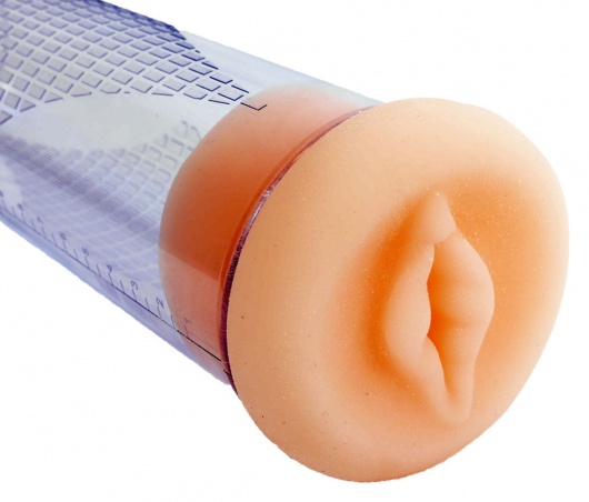 Телесный уплотнитель для вакуумной помпы в виде вагины - Boys of Toys - в Тюмени купить с доставкой