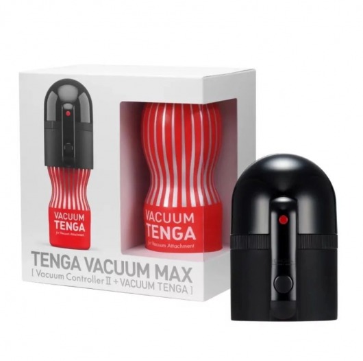 Набор Tenga Vacuum Max: мастурбатор и устройство для создания вакуума - Tenga - в Тюмени купить с доставкой Набор Tenga Vacuum Max: мастурбатор и устройство для создания вакуума - Tenga - в Тюмени купить с доставкой