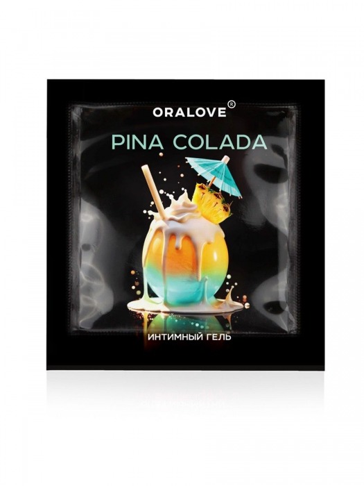Саше съедобной оральной смазки OraLove с ароматом пина колада - 3 гр. - Биоритм - купить с доставкой в Тюмени
