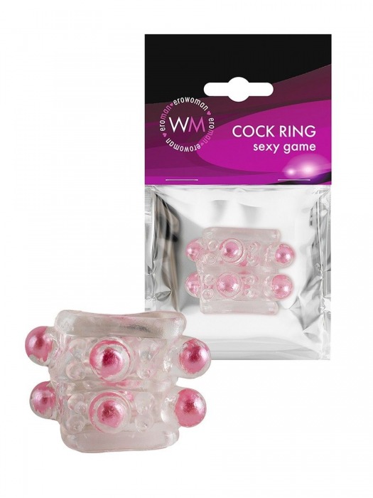 Прозрачная насадка на пенис с цветными шариками - Erowoman-Eroman - в Тюмени купить с доставкой