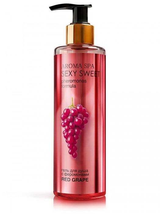 Гель для душа с феромонами и ароматом винограда Red Grape - 200 мл. -  - Магазин феромонов в Тюмени