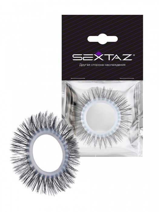 Круглое эрекционное кольцо с длинными «ресничками» - Sextaz - в Тюмени купить с доставкой
