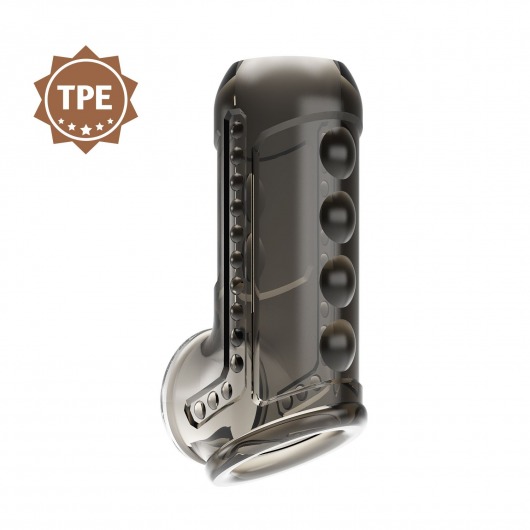 Дымчатая насадка на пенис Farrel - Baile - в Тюмени купить с доставкой