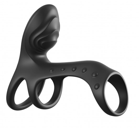 Черная насадка на пенис Ultimate Couples Cage Pro - Pipedream - в Тюмени купить с доставкой