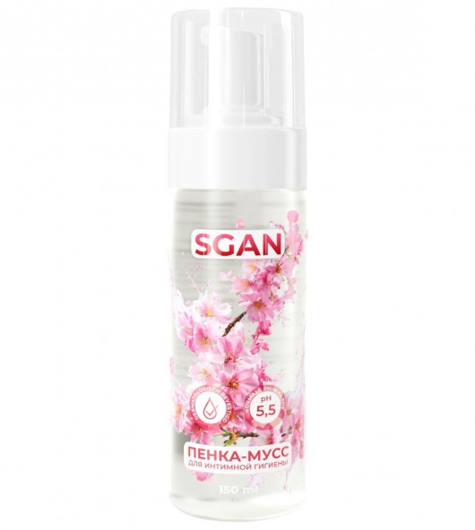 Пенка-мусс для интимной гигиены SGAN с пребиотиками - 150 мл. - SGAN - купить с доставкой в Тюмени