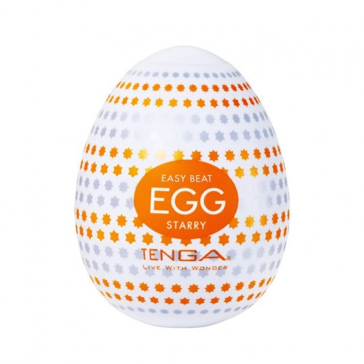 Мастурбатор-яйцо Tenga Egg Starry - Tenga - в Тюмени купить с доставкой